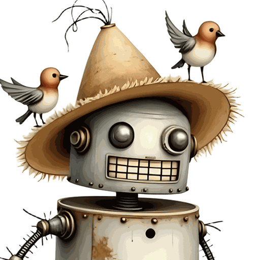 Rusty the scarecrow